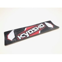 Decoracion para el aleron 1:8 Kyosho Inferno MP10 - Rojo K.IFD100-RW