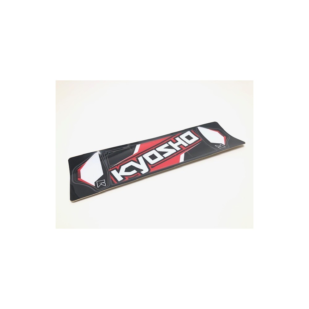 Decoración alerón Kyosho Inferno MP10 rojo