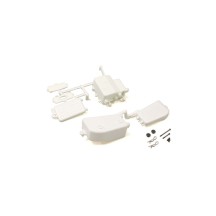 Caja de radio Kyosho Inferno MP9-MP10 blanca