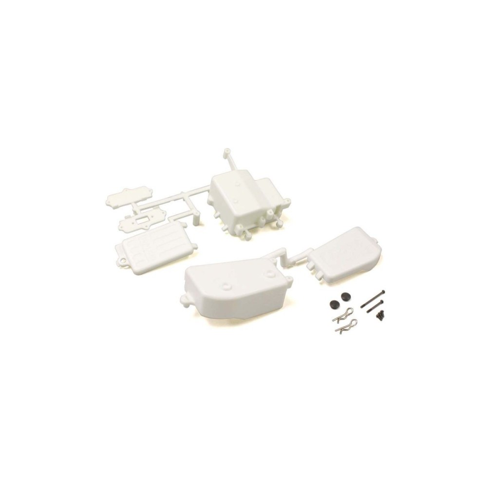 Caja de radio Kyosho Inferno MP9-MP10 blanca Caja de radio Kyosho Inferno MP9-MP10 blanca