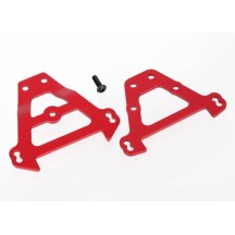 Barras amarre frontal trasero aluminio rojo Traxxas TRX5323R