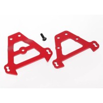 Barras de amarre delantero y trasero aluminio anodizado rojo Traxxas TRX5323R
