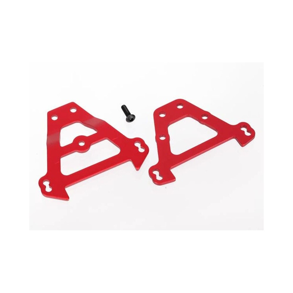 Barras amarre frontal trasero aluminio rojo Traxxas TRX5323R