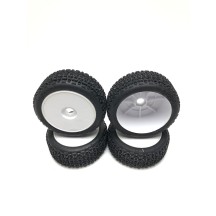 Ruedas Inferno MP9 V2 Readyset blancas 4 unidades montadas