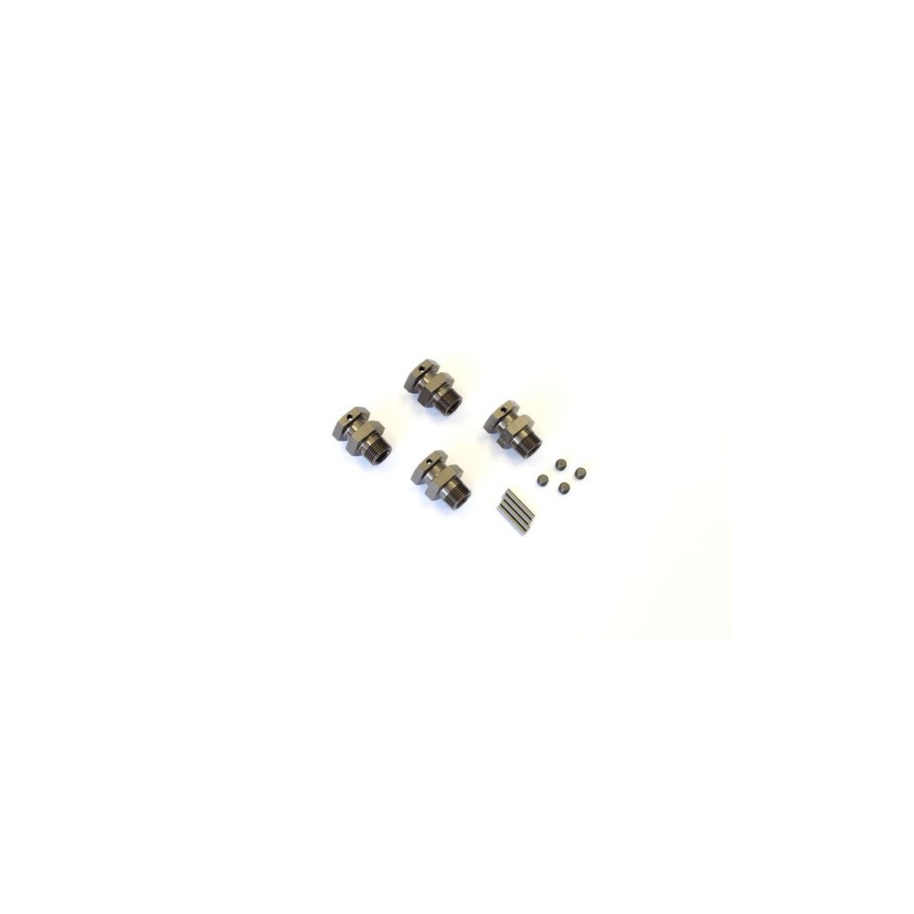 Hexágonos ruedas Inferno ST-RR gun metal anchos