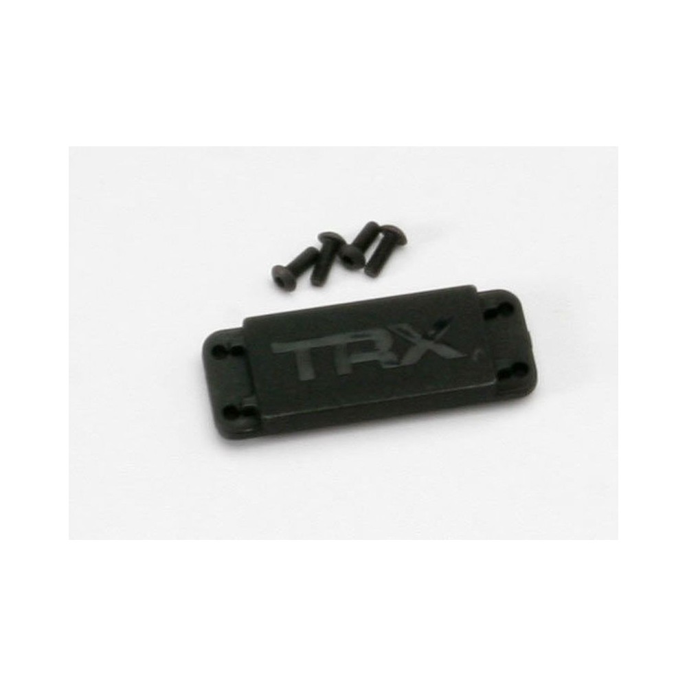 Placa de cubierta del servo de dirección con tornillería Traxxas TRX5326X