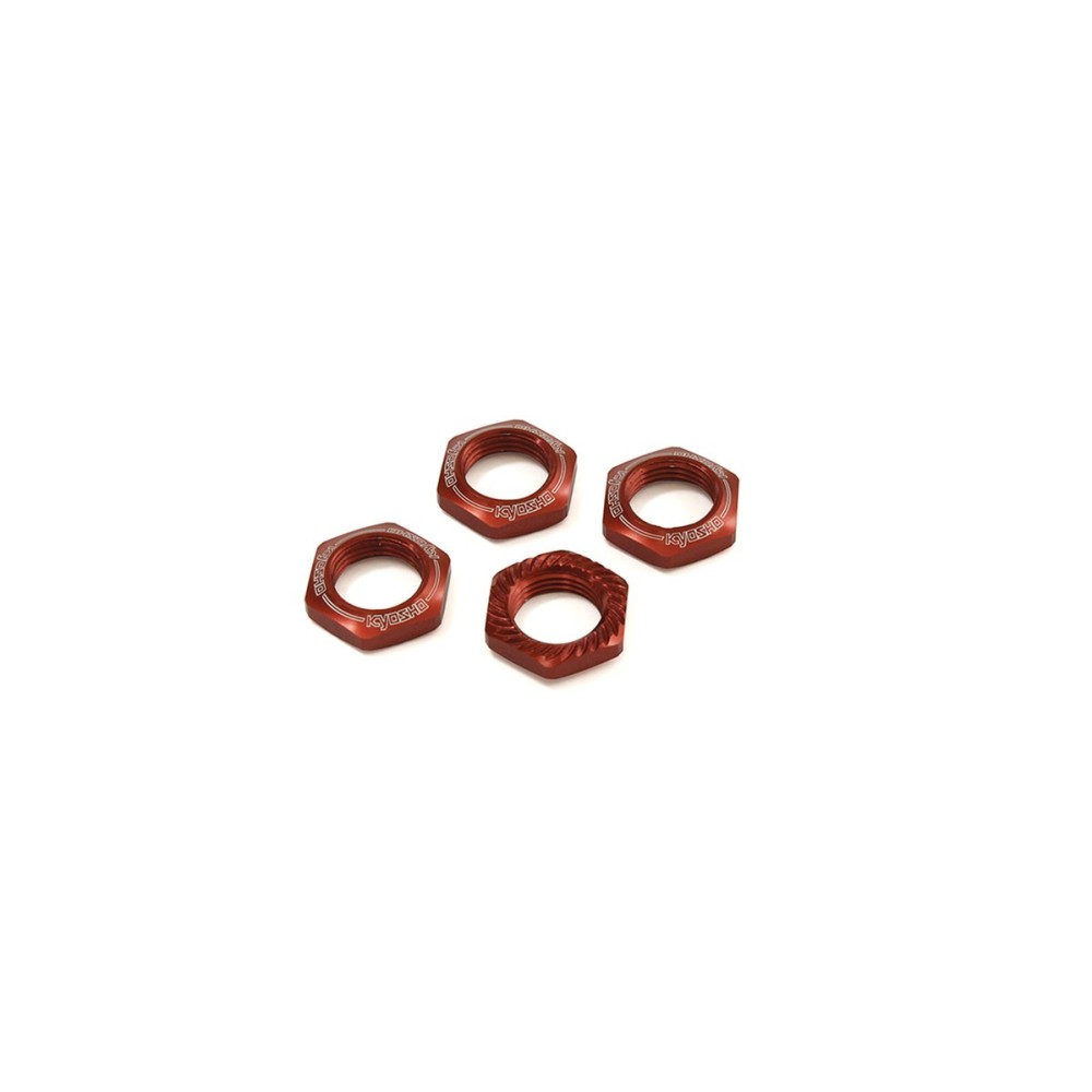 Tuercas de ruedas Kyosho Inferno 1:8 (4) Rojo (Serrado) K.IFW472R Tuercas de ruedas Kyosho Inferno 1:8 (4) Rojo (Serrado) K.IFW472R