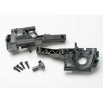 Mamparo frontal con mitades izquierda derecha, retenedor diferencial y tornillería Traxxas TRX5330