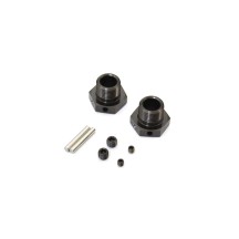 Hexagonos de ruedas Kyosho Inferno MP9-MP10 Gun Metal (2) K.IFW625B