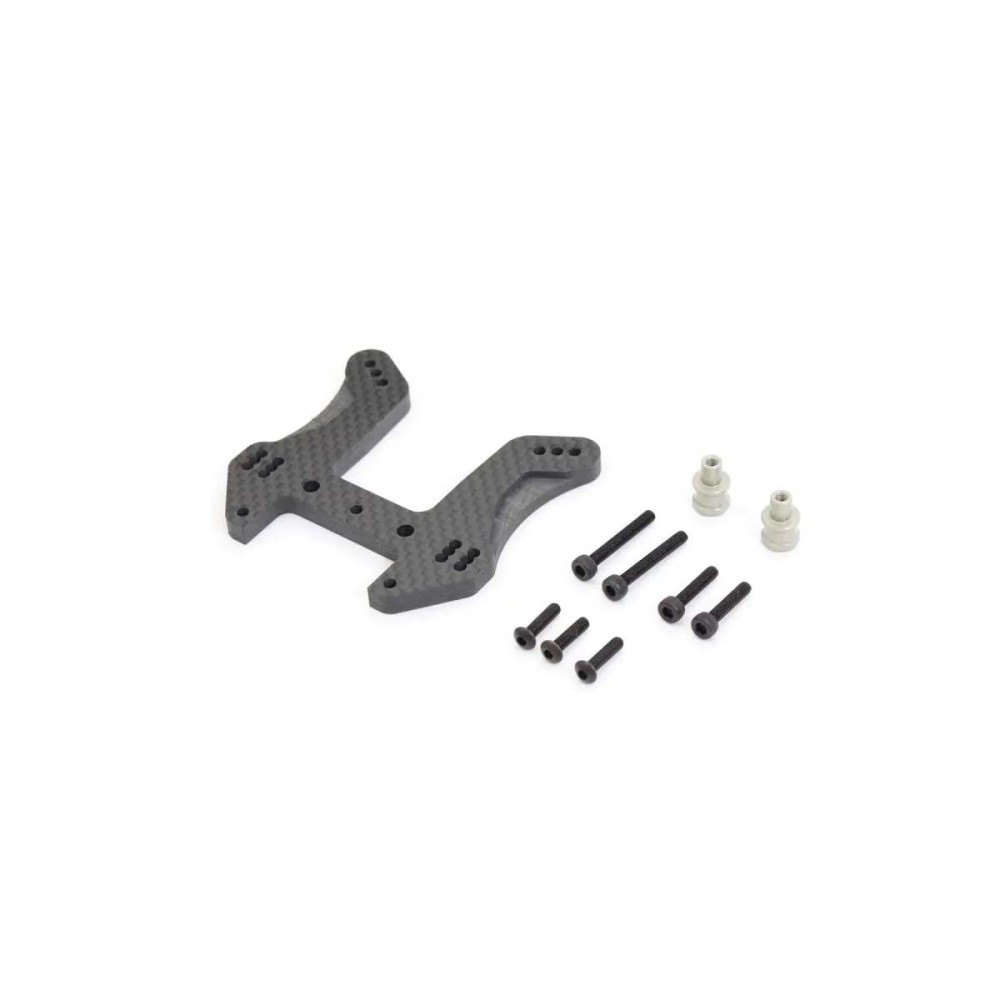 Soporte amortiguador delantero carbono 50mm Soporte amortiguador delantero carbono 50mm
