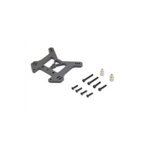 Soporte amortiguador trasero carbono 58mm