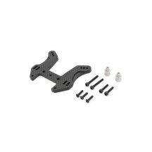 Soporte amortiguador delantero carbono 47mm