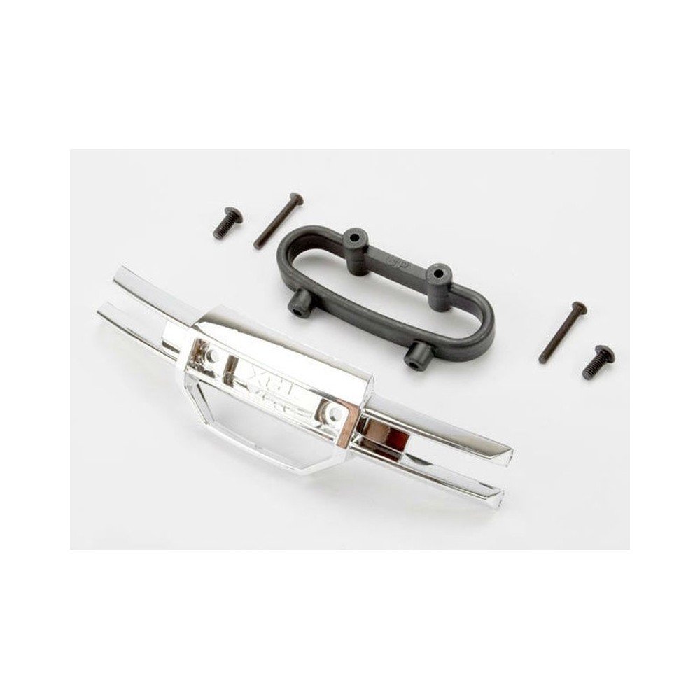 Traxxas Bumper front (chrome) (2) TRX5335A Traxxas Bumper front (chrome) (2) TRX5335A