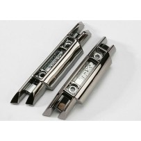 Parachoques frontal y trasero cromo negro Traxxas TRX5335X