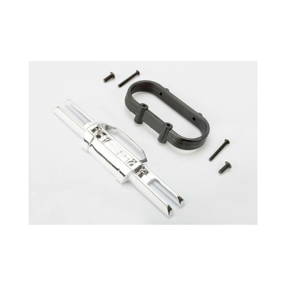 Traxxas Bumper rear (chrome) TRX5336A