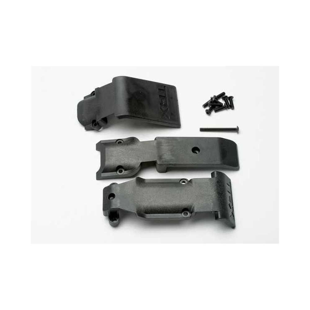 Traxxas Skid plate set front (2 pieces plastic) TRX5337