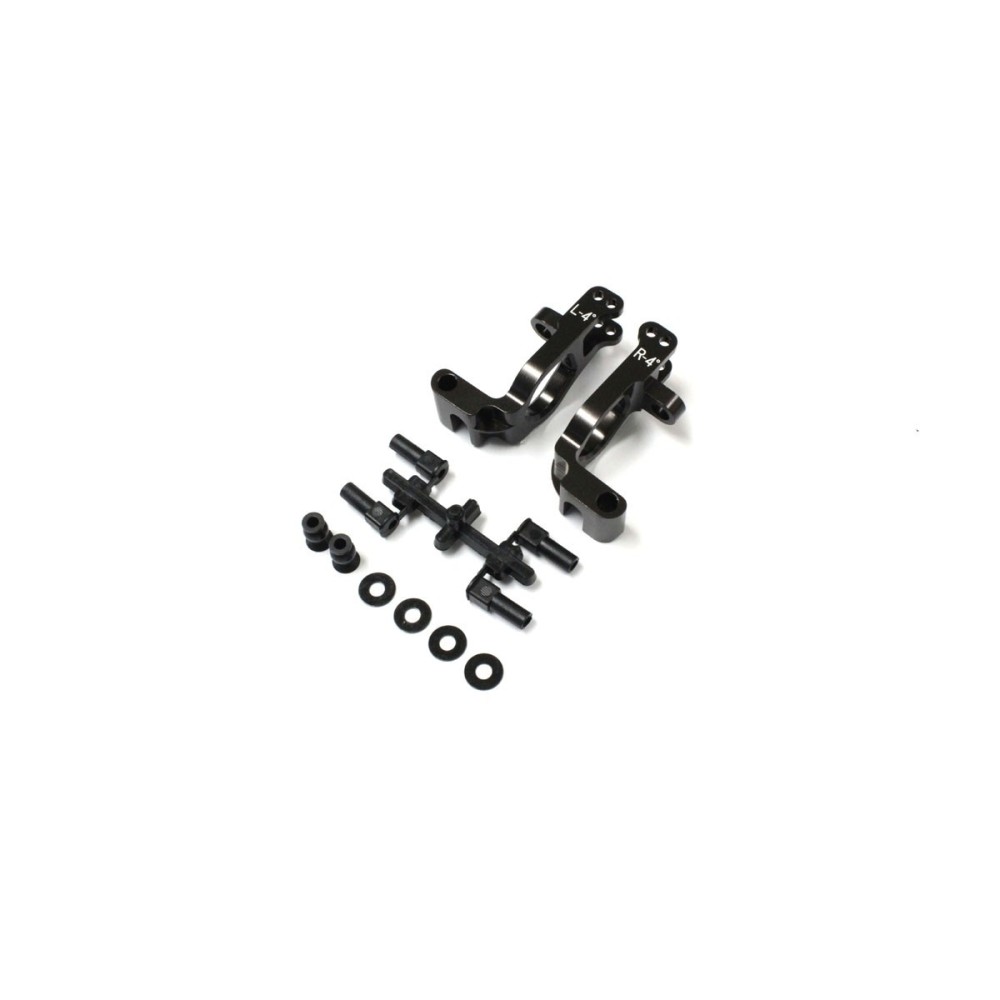 Soportes delanteros de aluminio 4 grados Inferno GT3 Kyosho K.IGW061