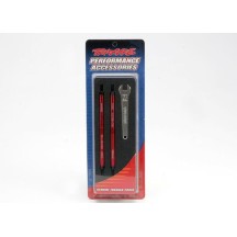 Traxxas Toe links revo (tubes red-anodized 7075-t6 aluminum strong) TRX5338R