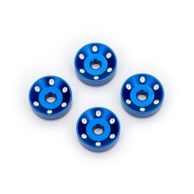 Arandelas rueda aluminio azul Traxxas TRX10257-BLUE