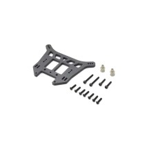 Soporte de amortiguador trasero MP10T carbón Kyosho K.ISW202B