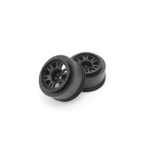 Llantas Toyota Tacoma negras 2 unidades Kyosho K.KBH002BK