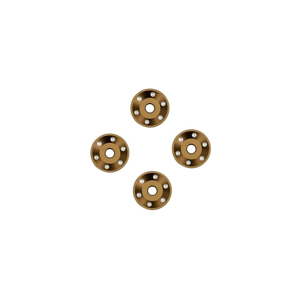 Arandelas rueda Traxxas aluminio bronce TRX10257-BRNZ Arandelas rueda Traxxas aluminio bronce TRX10257-BRNZ