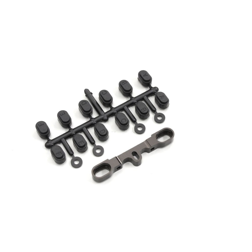 Tope posterior aluminio Lazer ZX7 gris Kyosho Tope posterior aluminio Lazer ZX7 gris Kyosho