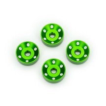 Arandelas rueda aluminio verde Traxxas TRX10257-GRN