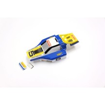 Carrocería Mini-Z Buggy Optima azul y blanca Kyosho K.MBB01BW