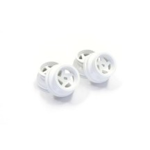 Llantas Kyosho Mini-Z Buggy -Type Optima (4) Blancas K.MBH001W