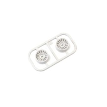 Llantas estrechas Mini-Z AWD deport 2.5 blancas