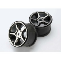 Llantas Gemini 3.8 cromo negro Traxxas TRX5372X