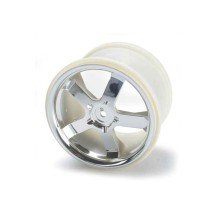 Llantas Hurricane 3.8 cromadas Traxxas TRX5373
