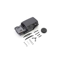 Carroceria Jeep Wrangler Rubicon Mini-Z 4X4 MX01 Grey K.MXB01GM