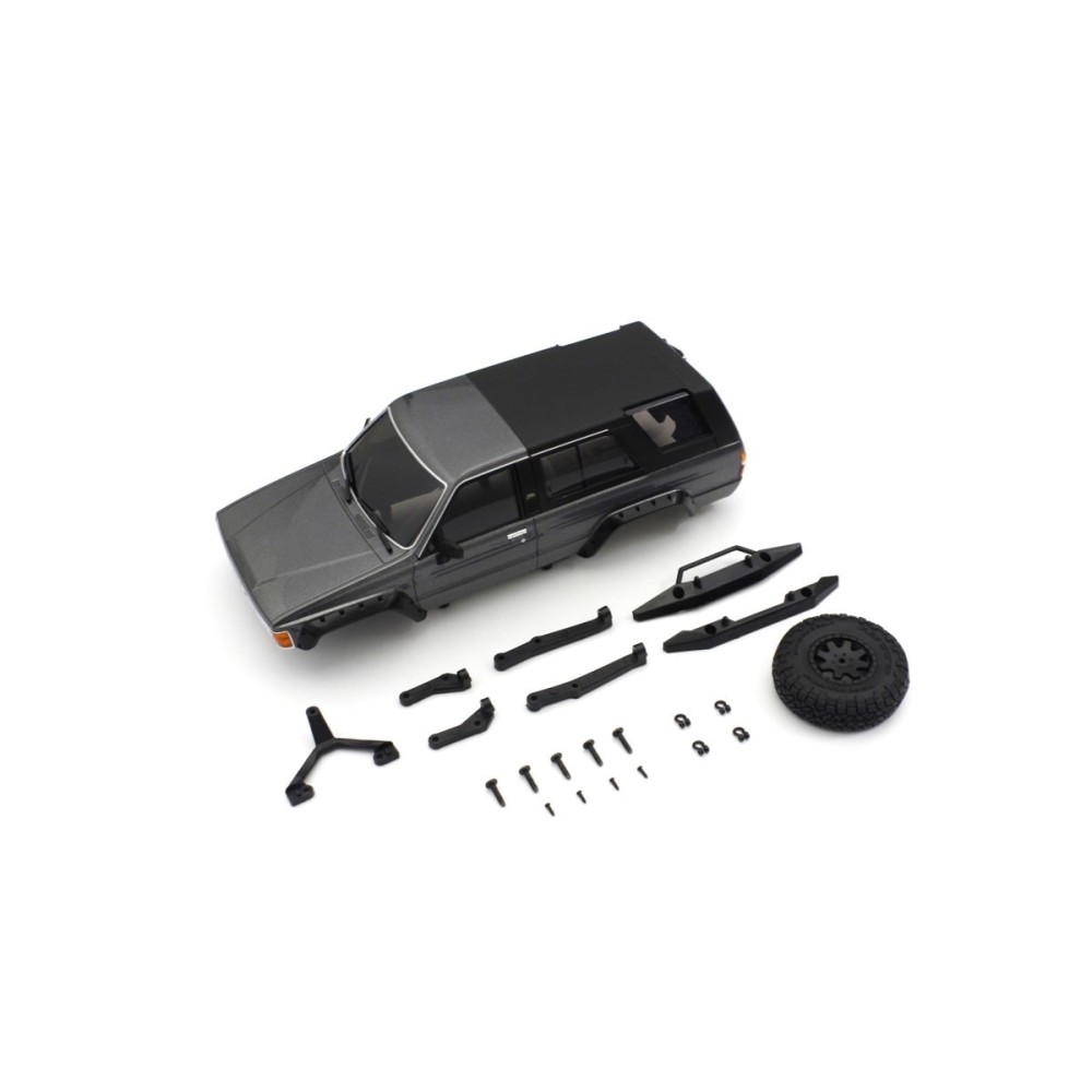 Carrocería Toyota 4Runner gris metálico Mini-Z 4X4 Kyosho