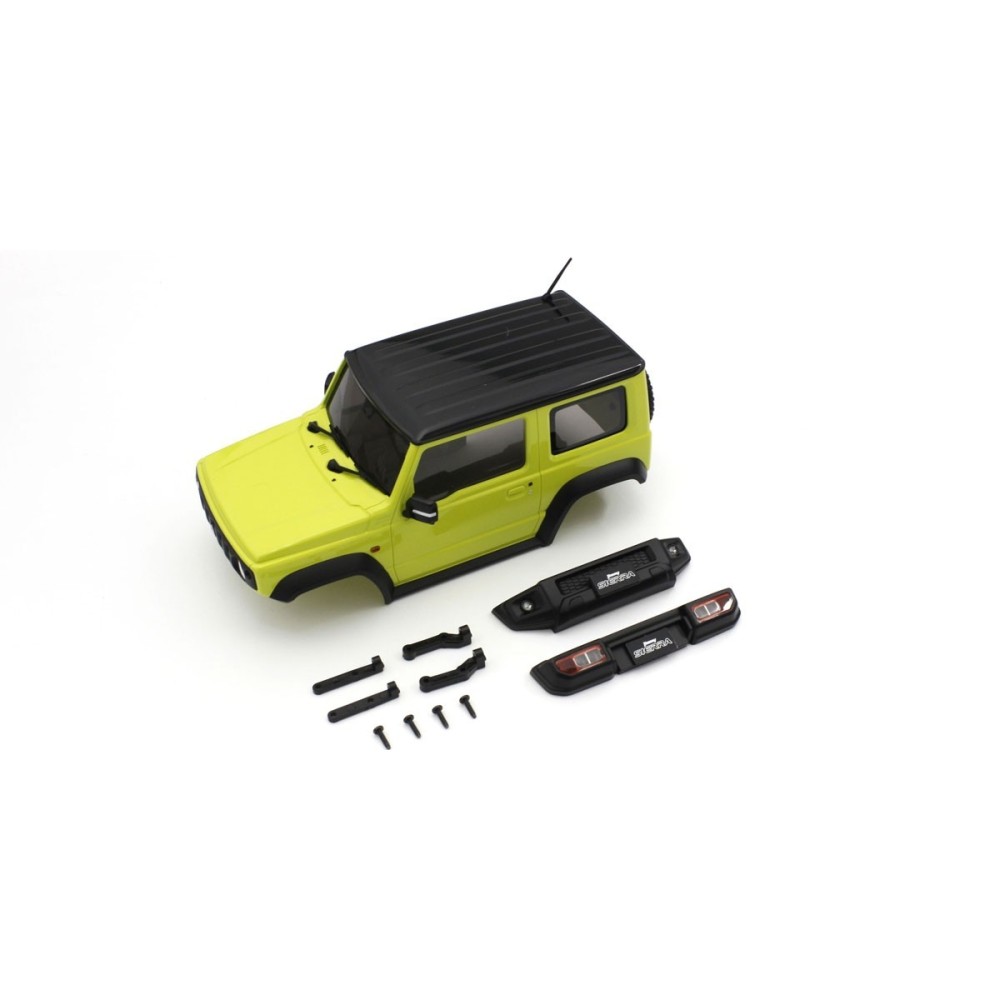 Carrocería Suzuki Jimny Sierra amarillo Mini-Z 4X4 Kyosho Carrocería Suzuki Jimny Sierra amarillo Mini-Z 4X4 Kyosho