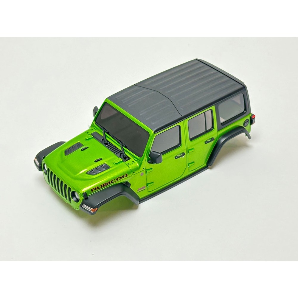 Carroceria Jeep Wrangler Rubicon Mini-Z 4X4 MX01 Green * K.MXB08GR-Z Carroceria Jeep Wrangler Rubicon Mini-Z 4X4 MX01 Green * K.MXB08GR-Z