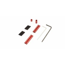 Tirantes Alu Rojo Mini-Z 4X4 MX01- WB 120mm K.MXW002R
