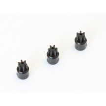 Piñones Motor 6 Dientes Kyosho Mini-Z (3) K.MZ6BK-06