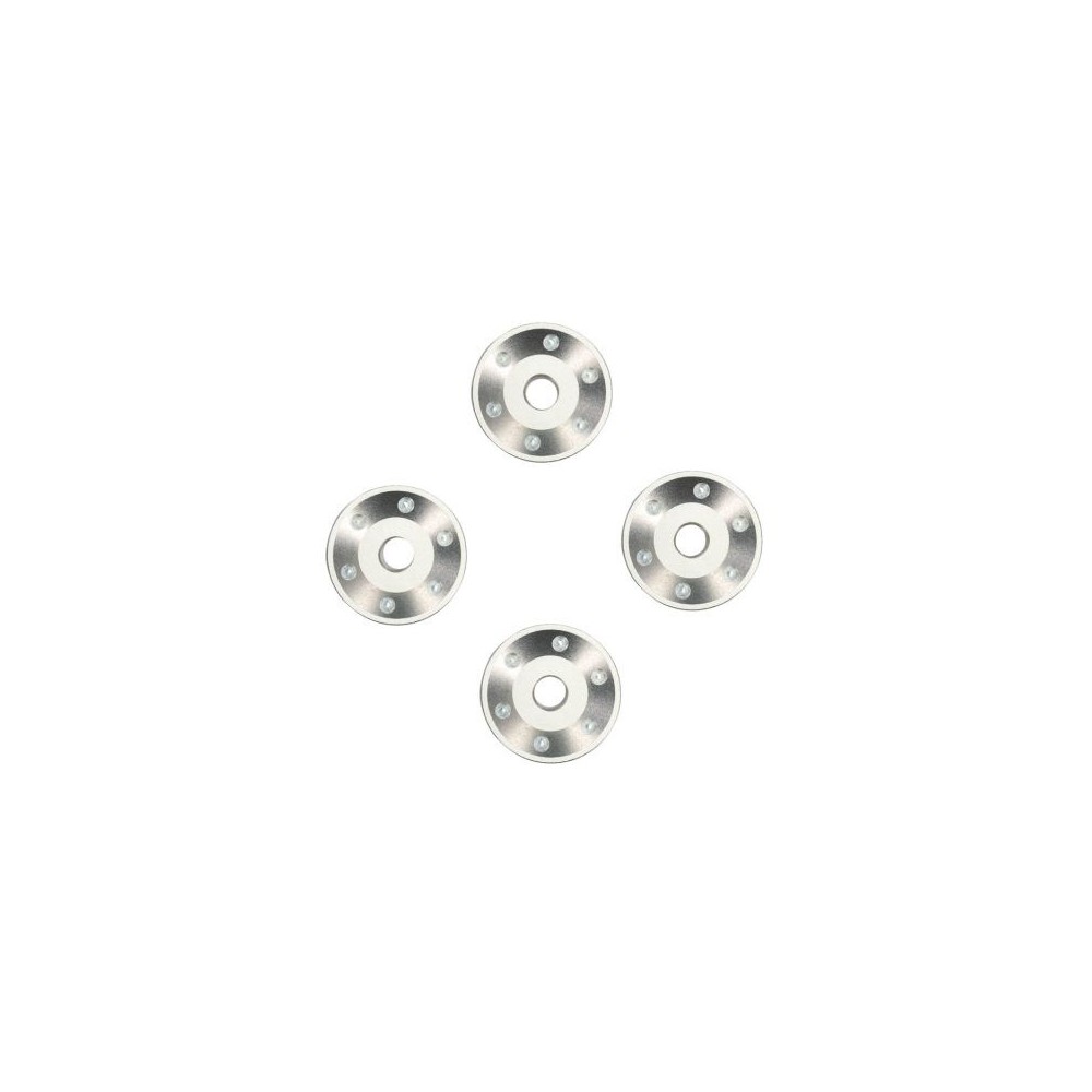 Arandelas rueda Traxxas aluminio plata TRX10257-SLVR Arandelas rueda Traxxas aluminio plata TRX10257-SLVR