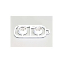 Llantas Kyosho Mini-Z MR03 Anchas-Deport 3.0 (2) Blanco K.MZH131W-W3B
