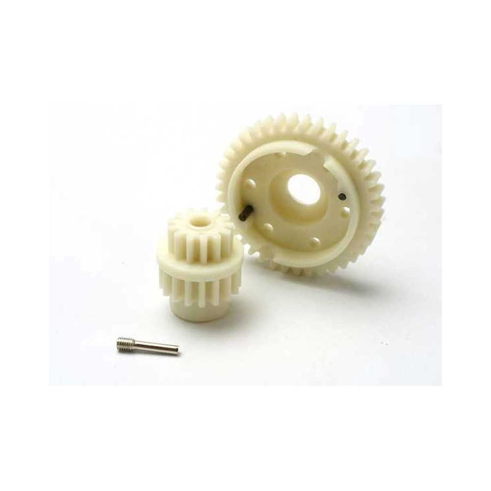 Traxxas Gear set 2-speed standard ratio (2nd speed gear 39t 13t-17 ) TRX5385 Traxxas Gear set 2-speed standard ratio (2nd speed gear 39t 13t-17 ) TRX5385