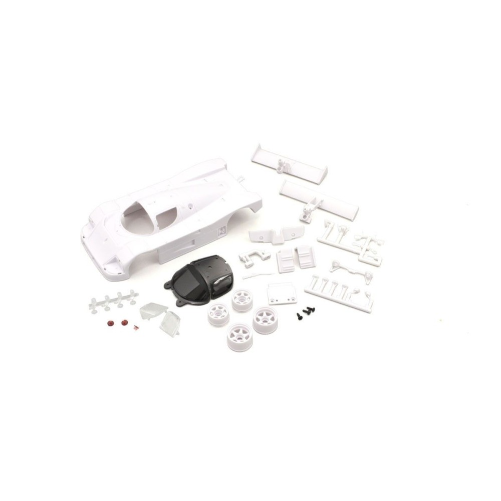 Carroceria Sauber Mercedes C9 Mini-Z + 2WD Llantas (Para Pintar) K.MZN193 Carroceria Sauber Mercedes C9 Mini-Z + 2WD Llantas (Para Pintar) K.MZN193