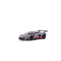 Kyosho Autoscale Mini-Z Chevrolet Corvette C8R Gun Metal/Red (W-MM) K.MZP244GMR