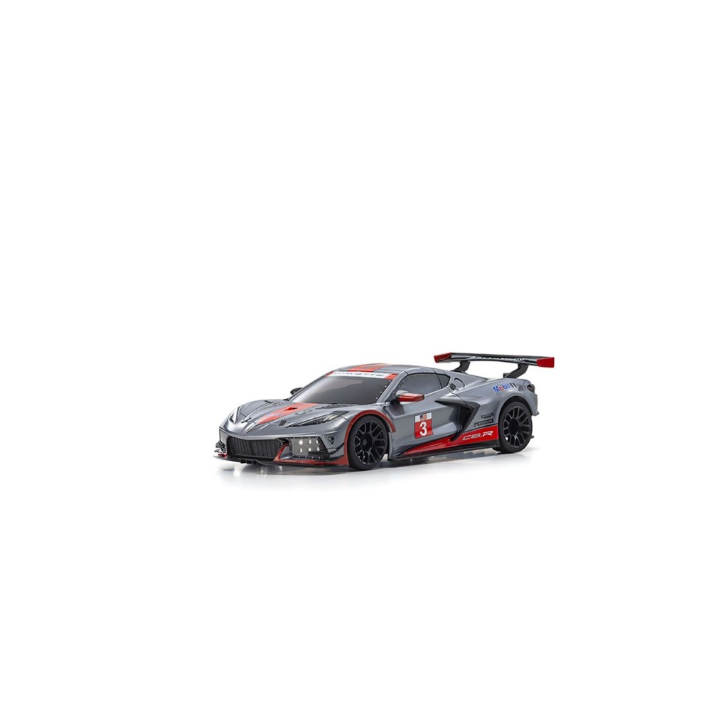 Kyosho Autoscale Mini-Z Chevrolet Corvette C8R Gun Metal/Red (W-MM) K.MZP244GMR Kyosho Autoscale Mini-Z Chevrolet Corvette C8R Gun Metal/Red (W-MM) K.MZP244GMR