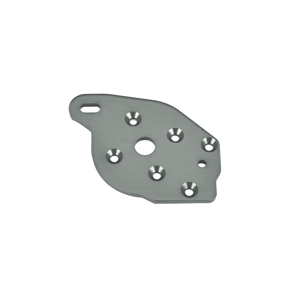 Placa motor aluminio anodizado gris Traxxas TRX10259-GRAY Placa motor aluminio anodizado gris Traxxas TRX10259-GRAY