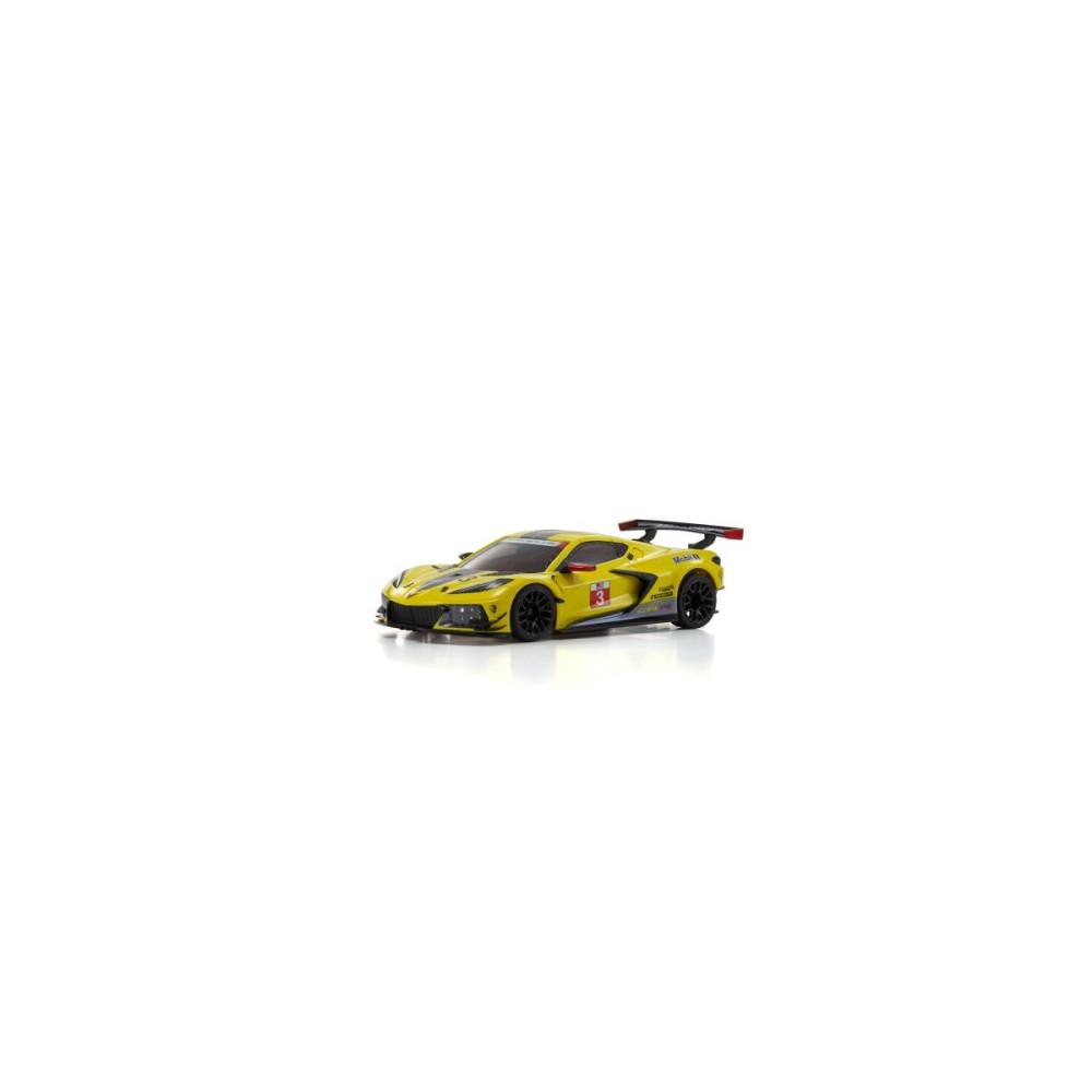 Kyosho Autoscale Mini-Z Chevrolet Corvette C8R Racing Yellow (W-MM) K.MZP244Y Kyosho Autoscale Mini-Z Chevrolet Corvette C8R Racing Yellow (W-MM) K.MZP244Y