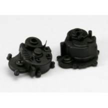 Traxxas Gearbox halves (front rear) rubber access plug shift det TRX5391R
