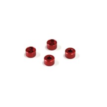 Anillos separadores 3.0mm rojo Mini-Z MR03