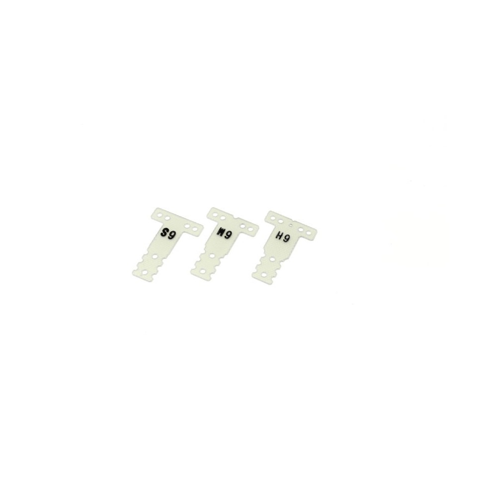 Placas carbono 0.6mm Mini-Z MR03 RM Placas carbono 0.6mm Mini-Z MR03 RM